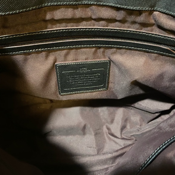 Coach black messenger bag - Picture 3 of 3